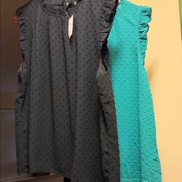 J. Crew Charcoal Textured Top - Picture 10 of 10